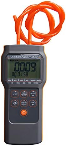 AZ Digital Manometer LCD Backlit 15psi Two Chanel Digital Differential Pressure Meter