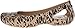 crocs Women's Kadee Animal Print Flat, Gold, 8 M US