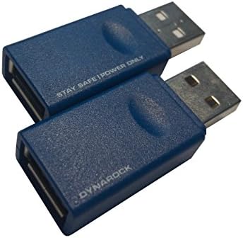 Dynarock Staysafe Data Shield USB Adapter - Two Pack