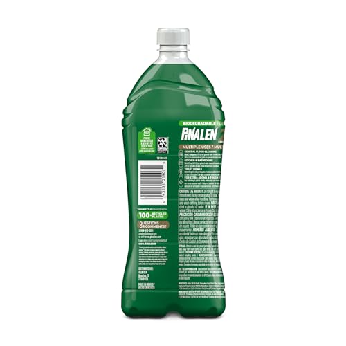 PINALEN 2X CONCENTRATED MULTIPURPOSE CLEANER – FRESH PINE SCENT – 28 FL OZ – ALL PURPOSE CLEANER FOR KITCHEN, BATHROOM, LAUNDRY, FLOORS & OUTDOORS