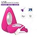 Vibrating Panties Remote Control Panties Vibrating Eggs, Rechargeable Vagina Clitorals Stimulator,Wearable Panty Vibrator for Women (Pink)
