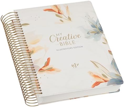 KJV Bible, My Creative Bible Illustrators Edition, Spiral-Bound