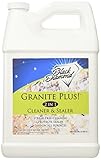 Granite Plus! 2 in 1 Cleaner & Sealer for Granite, Marble, Travertine, Limestone, Ready to Use! 1-Gallon Refill. by Black Diamond Stoneworks