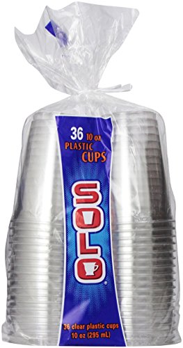 Solo Clear Plastic Cups, 10 oz - Image 3