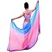 ROPALIA Womens Chiffon Belly Dance Shawl Veil Scarf Lightweight Scarf Perfect for Dancing Gradient Color 87