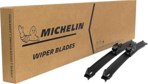 Michelin Stealth Ultra Wipers - Beam Blade Kit | Length:600/530 MM| Set of Front Wipers for Citroën C4 |Fiat Multipla | Peugeot 406 |Volvo S60 I, S80 I, V70 II, XC70 I, XC90 I | VW Multivan T5
