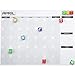 No 8 Wire Provisions Magnetic Dry Erase Board Calendars and Bonus Magnets: Whiteboard 12 Month Calendar Organizer & Planner for Fridge or Office Wall - Plan Weekly Schedule & Family Chores