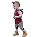 Fabal Cute Toddler Kids Baby Boy Hooded Vest Tops+Short Pants 2pcs Outfits Clothes Set (12M, Red)