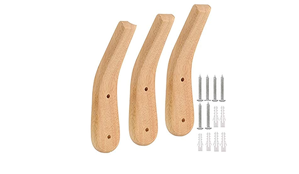 Rack de pared para cocina o baño, juego de 3 ganchos de ...