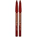 Maybelline New York Makeup Expert Wear Twin Eyebrow Pencils and Eyeliner Pencils, Velvet Black Shade, 2 Count (Pack of 1)
