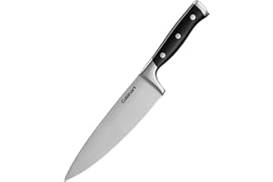 Cuisinart 8" Triple Rivet Professional Chef Knife with Blade Guard (TRC-HCFC)