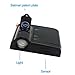 3D Wireless Magnetic Pale Punisher Car Door Step LED Welcome Logo Shadow Ghost Light Laser Projector Lamp(Pale Punisher Skull)