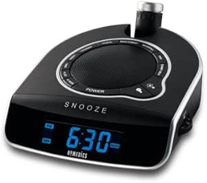 Amazon Com Homedics Ss 5500 Soundspa Radiance Am Fm Alarm Clock With Time Projection Light Sound And Timer Health Personal Care