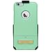 Seidio SURFACE with Metal Kickstand Case & Holster Combo for iPhone 6 Plus/6s Plus - Non-Retail Packaging - Mint/Blue