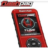 NEW SUPERCHIPS FLASHPAQ F5 IN-CAB TUNER,HEMI GASOLINE & 5.9L,6.7L CUMMINS DIESEL,COMPATIBLE WITH 1998-2014 DODGE RAM & CHRYSL