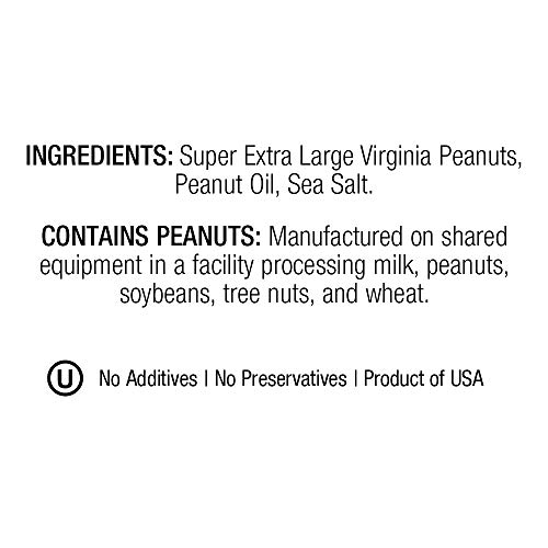 THE PEANUT SHOP OF WILLIAMSBURG ARTISAN HANDCOOKED VIRGINIA PEANUTS, 32 OUNCE