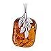 HolidayGiftShops Amber Jewelry for Women - GIA Certified Sterling Silver and Baltic Honey Amber Pendant Fern, Includes 925 Sterling Silver Chain - Sterling Silver Jewelry Collection, made in Poland