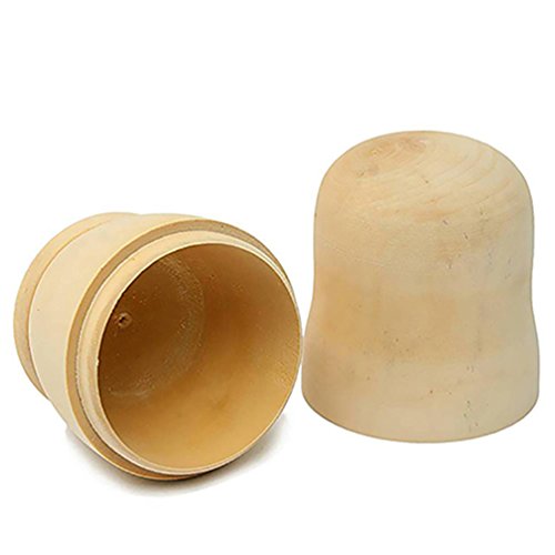 6 Ameesi+Unpainted+Embryos+Russian+Matryoshka