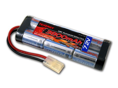 Combo: Universal Smart Charger: 6v - 12v #01025 (Version 2) + 2 pcs Tenergy 7.2V NiMH 3800mAh Battery Packs