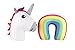 KIKKERLAND Unicorn Travel Pillow, 1 EA