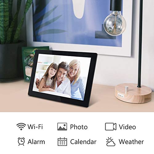 Digital Picture Frame WiFi YENOCK 10.1" Touch Screen 1280 800 Built in