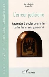 L' erreur judiciaire