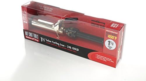 Bon Vivant Salon Hot Shot Tools 1.5" Curling Iron Great Value for 450 Degree Heat