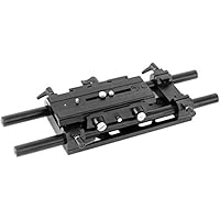 Proaim 15mm Pro Rail Support (RS-1-00) Rod Support for DSLR Video Camcorder Tripod Mattebox Follow Focus