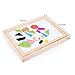 Little star Educational Wooden Magnetic Puzzle Toys for Children Kids Toys