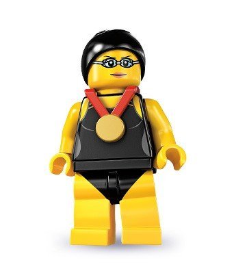 Lego - Mini Figures - Series 7 - Swimming Champion