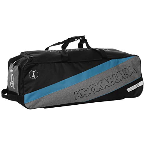 Kookaburra Cricket Bags Coffins Holdall Carryall Sportsbag Bat Bag H:34 x W:85 x D:30 (cm) Elite 500 - Black/Grey