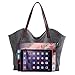Sanxiner Women's Casual Canvas Tote Bags Shoulder Handbag Travel Bag (Gray)