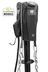 Image of Trailersphere Clever Cover for Husky/Suspension Pro Jacks Custom Electric Tongue Jack Cover for Trailer, RV, Camper, Chains Holder,Plug Protector,Waterproof (Husky Brute/Suspension Pro Jacks Cover)