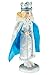Clever Creations Snow Queen 10 Inch Traditional Wooden Nutcracker, Festive Christmas Décor for Shelves and Tables