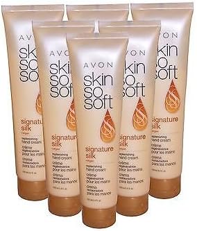 Avon Skin So Soft Signature Silk Replenishing Hand Cream Lot of 6