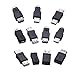RIJER 5 Pin OTG Adapter Converter USB Male to Female for Computer Tablet Pc Mobile Phone 11 Pack
