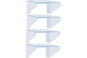 KALLORY 4Pcs Waterproof Doorbell Covers Splash-Proof Plastic Rain Protectors for Outdoor Use