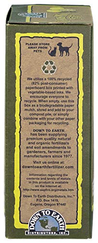 Down to Earth 17863 6-3-3 Citrus Fertilizer Mix, 1 lb