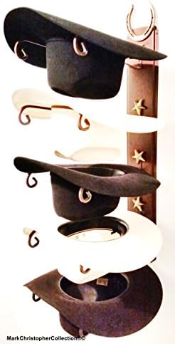 Mark Christopher Collection American Made Cowboy Hat Holder STAR 665 Horse Shoe