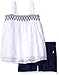 Nautica Girls' Tank Top with Fashion Short Set