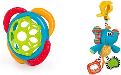 Baby Activity set Playgro Dingly Dangly Tusk the Elephant and Oball Grasp &amp; Teether