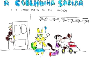 Livro A Coelhinha Sabida e o pobre filho do rei macaco