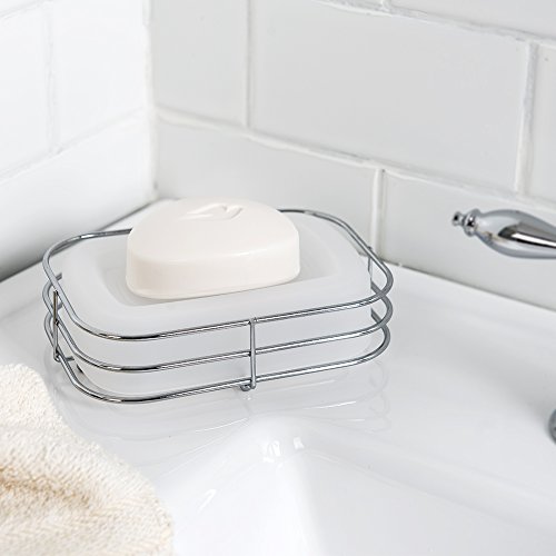 Allure Home Creations Wireware 5-Piece Bathroom Accessory Set - 1 Lotion Pump, 1Toothbrush Holder,1 Soap Dish,1 Tumbler and 1 Wastebasket