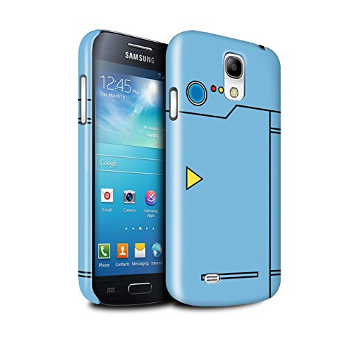STUFF4 Gloss Hard Back Snap-On Phone Case for Samsung Galaxy S4 Mini/Blue Design/Anime Cartoon Codex Collection
