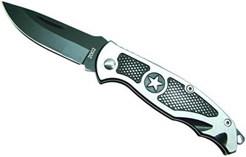 KiaraKollection Silver Metal Pocket Folding Swiss Army Knive (Knife 2002)