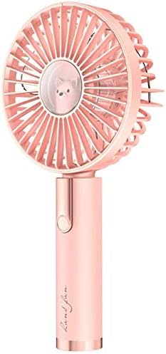 Amazon Co Jp 携帯扇風機 最新版 可愛い手持ち 卓上 扇風機 Usb充電式 携帯充電可能 最大25時間動作 3段階風力調節 超静音 熱中症 暑さ対策 ストラップ付き ピンク パソコン 周辺機器