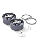 BIDIHOME Blade, Gasket, Shock Pad and Gears 8-piece Replacement Parts Compatible with Nutribullet 600w-900w High-Speed Blender/Mixer System Replacement Parts and Accessories