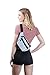 90s Retro Fanny Pack Belt Bag I Mens Fanny Packs for Women Fashionable - Crossbody Bag Bum bag Waist Bag Waist Pack - Hands Free for Hiking, Running, Travel | Halloween (Flamingo)