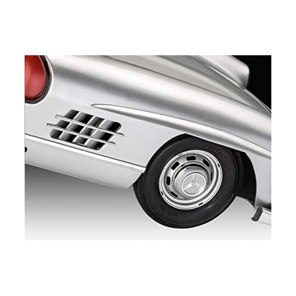 Revell RV07657 07657 Mercedes Benz 300 SL originalgetreuer Modellbausatz fÃ¼r Experten, unlackiert – Bild 5
