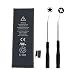 Replacement Battery for iPhone 5S/5C by Teenitor With Free Tools - New Top Quality 3.8V 1560 mAh Li-ion Battery - Works with All iPhone 5S 5C Models (not 5) - 1 Year Warranty